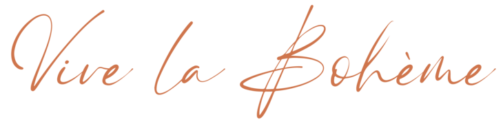 Slogan für Bohome: Vive la Bohème 