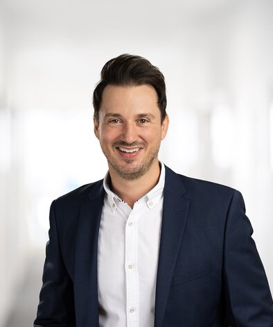 Porträt von Bastian Denkinger, Abteilungsleitung Sales