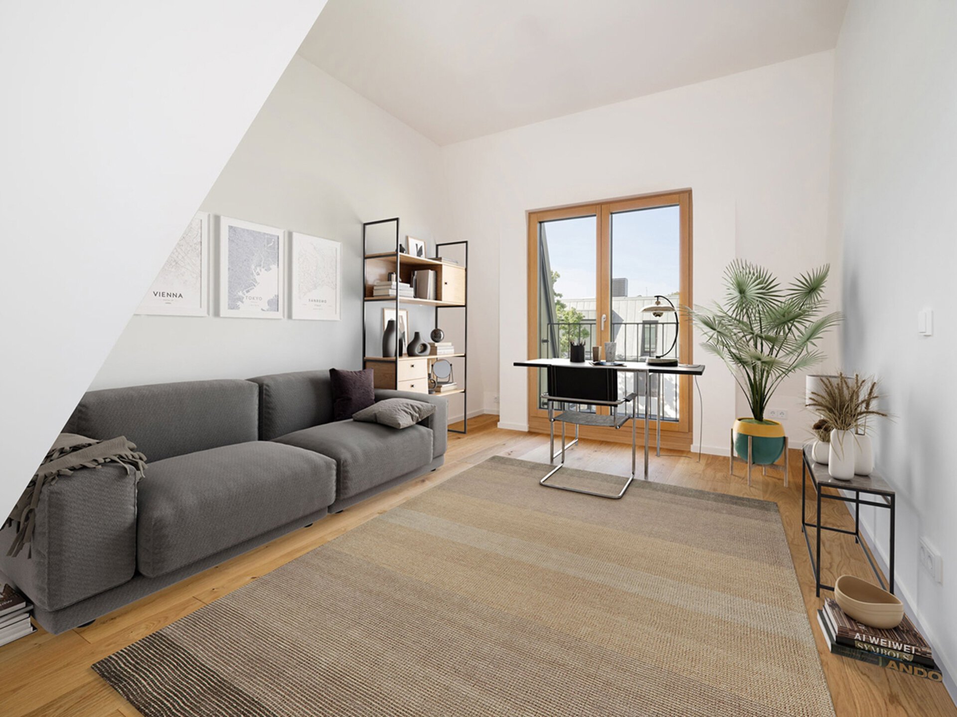 Möblierungsvorschlag Zimmer | © Dawonia