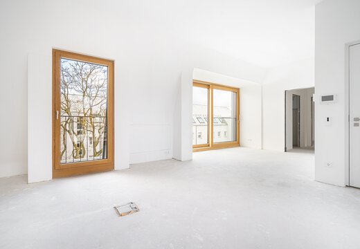 Rohbau WZ Vergleichswohnung | © Dawonia