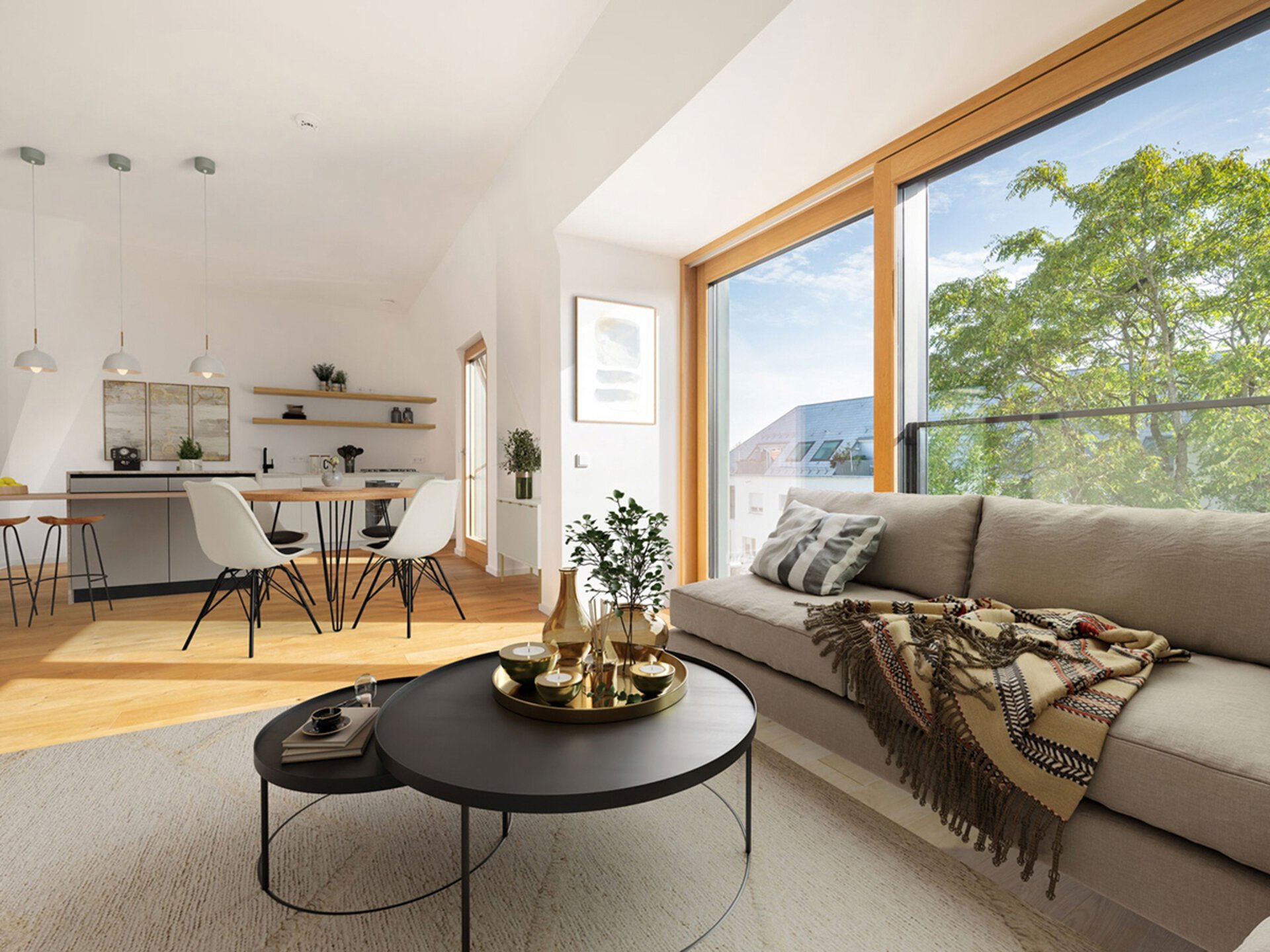 Vergleichswohnung möbliert | © Dawonia