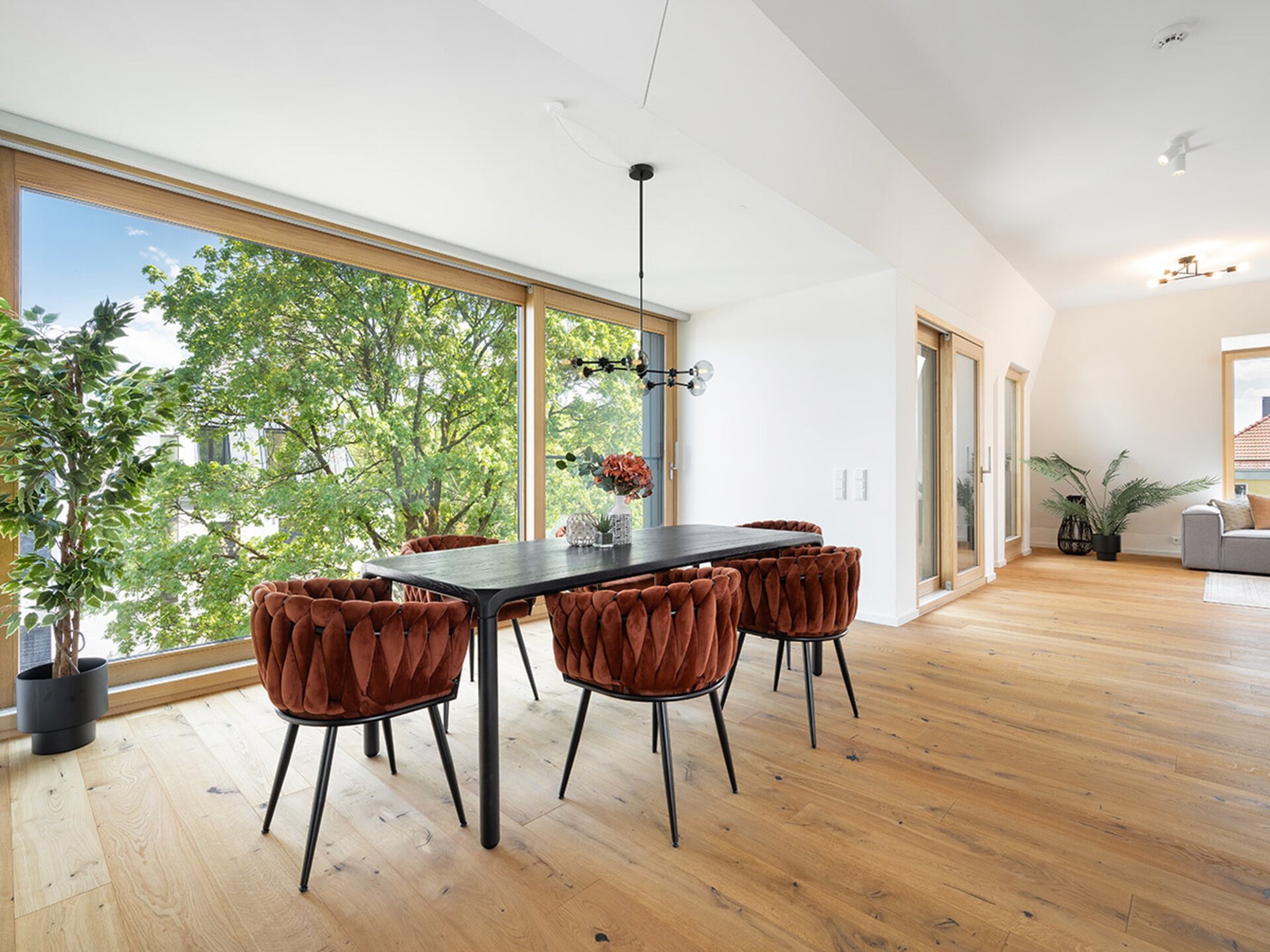 Wohn-und Essbereich | © Dawonia