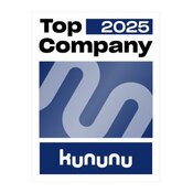 Auszeichnung Logo für Top 2025 Company von kununu
