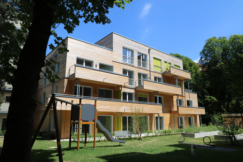 Nachhaltig gebautes Holzhaus 